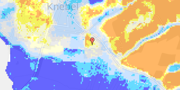 Ekstrem regn på Gl. Kirkevej 8