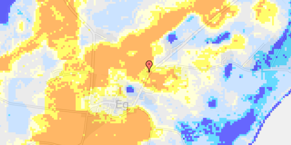 Ekstrem regn på Gl. Skovvej 16