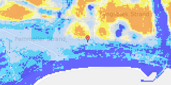 Ekstrem regn på Genvej 6