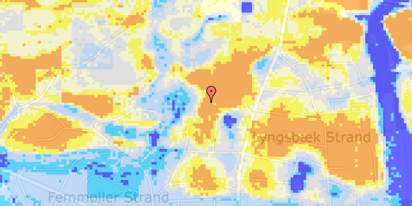 Ekstrem regn på Grostedet 2