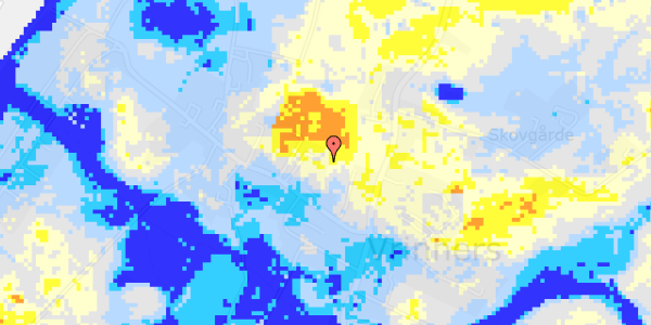 Ekstrem regn på Havvej 14