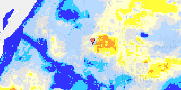 Ekstrem regn på Havvej 22