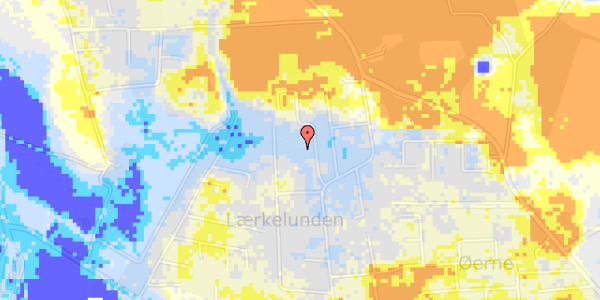 Ekstrem regn på Høgevej 7