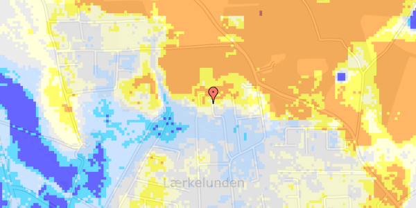 Ekstrem regn på Høgevej 19