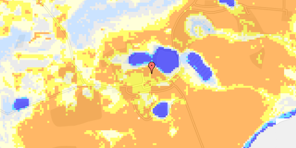 Ekstrem regn på Isgårdsvej 7C