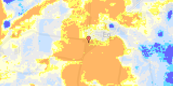 Ekstrem regn på Isgårdsvej 20