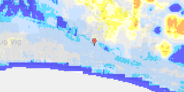 Ekstrem regn på Jupitervej 6