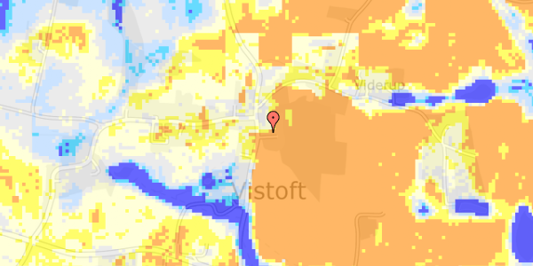 Ekstrem regn på Karlshøjvej 8