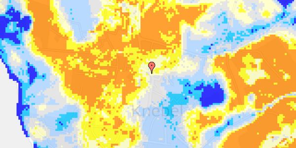 Ekstrem regn på Knebel Bygade 20