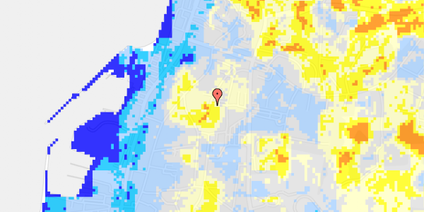 Ekstrem regn på Kollerup Sti 10