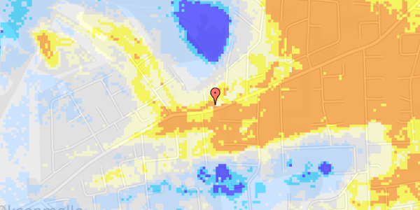 Ekstrem regn på Kærsangervej 2