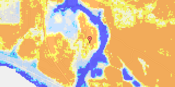 Ekstrem regn på Langdalsvej 21