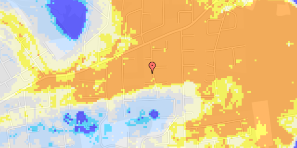 Ekstrem regn på Lyngbakkevej 20