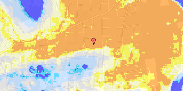 Ekstrem regn på Lyngbakkevej 37