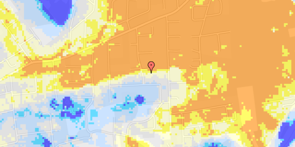 Ekstrem regn på Lyngbakkevej 45