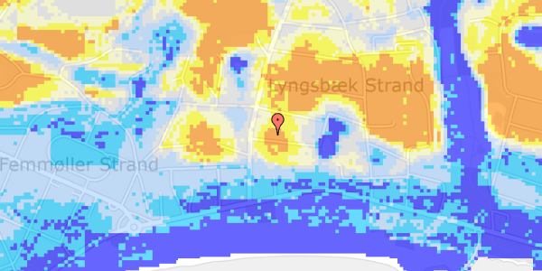 Ekstrem regn på Lyngsbækalle 5