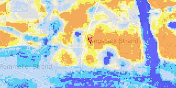 Ekstrem regn på Lyngsbækvej 16