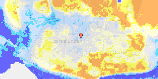 Ekstrem regn på Lærkelundsvej 31