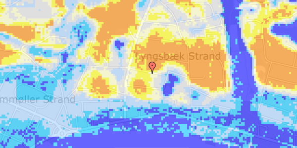 Ekstrem regn på Midsommervej 8