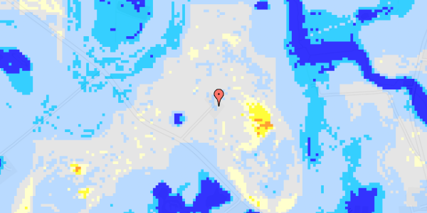 Ekstrem regn på Molsvej 73