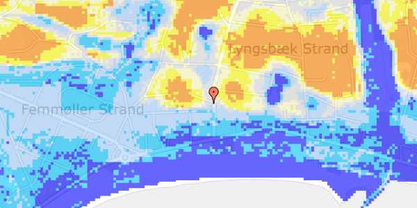 Ekstrem regn på Nordmandsvej 27