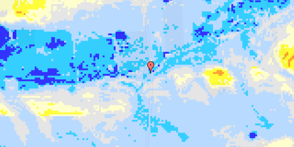 Ekstrem regn på Nordre Kærvej 1