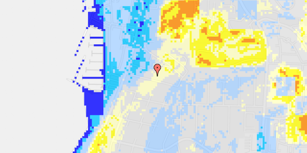 Ekstrem regn på Nyvang 9E