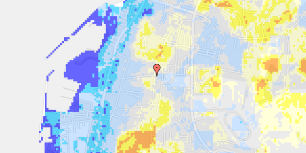 Ekstrem regn på Overgade 26, 2. 