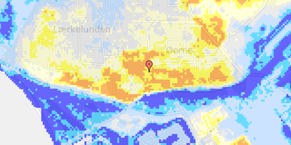 Ekstrem regn på Pilehøjen 7