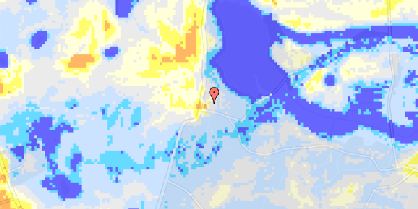 Ekstrem regn på Rugårdsvej 8