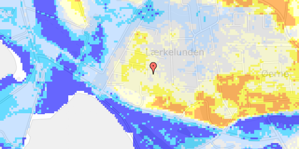 Ekstrem regn på Rødkløvervej 10