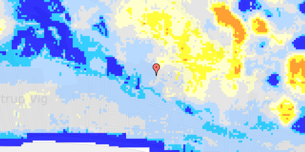 Ekstrem regn på Saturnvej 5