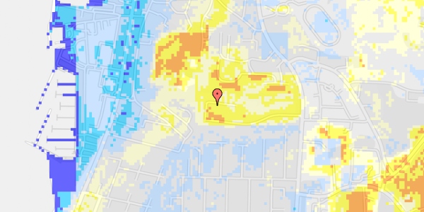 Ekstrem regn på Skansebakken 30