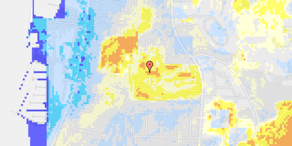 Ekstrem regn på Skanseparken 65, 2. th