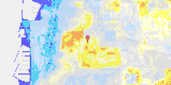 Ekstrem regn på Skanseparken 70, 2. tv