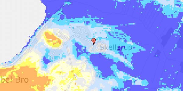 Ekstrem regn på Skellerupvej 12