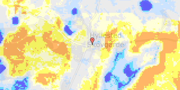 Ekstrem regn på Skovgårde Bygade 7