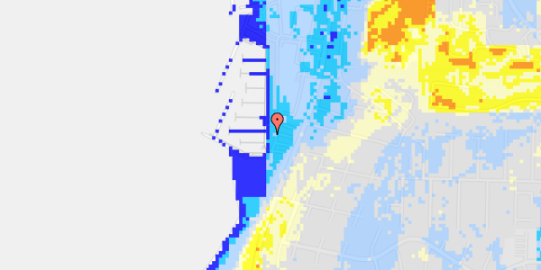 Ekstrem regn på Skudehavnen 62