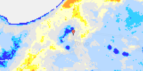 Ekstrem regn på Smøgen 2