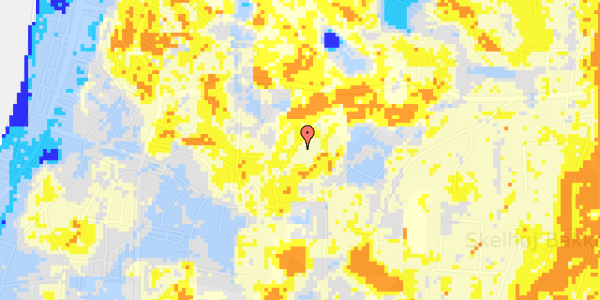 Ekstrem regn på Solvangsvej 18