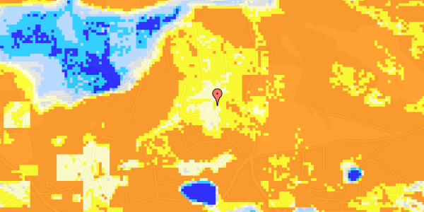 Ekstrem regn på Stigsbjergvej 3