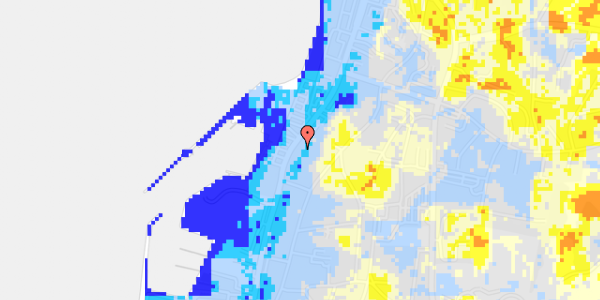 Ekstrem regn på Strandvejen 13