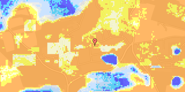 Ekstrem regn på Vester Herredsvej 17