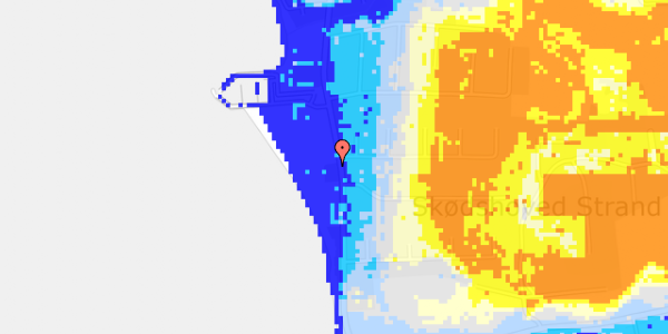 Ekstrem regn på Vestre Strandvej 30