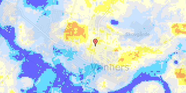 Ekstrem regn på Vrinners Bygade 4