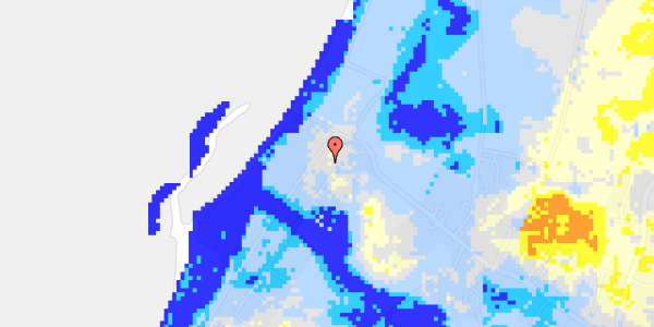 Ekstrem regn på Vrinners Strandvej 5