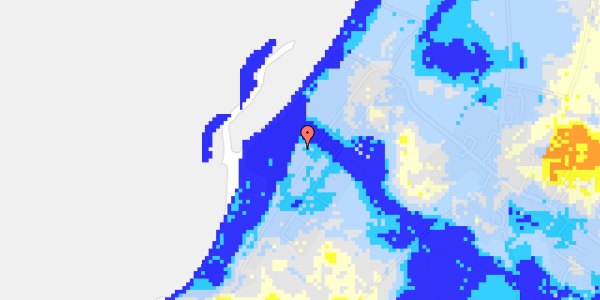 Ekstrem regn på Vrinners Strandvej 26