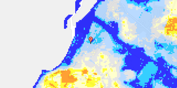 Ekstrem regn på Vrinners Strandvej 35