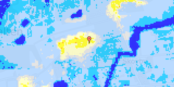 Ekstrem regn på Agervangen 49