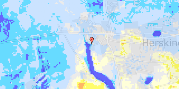 Ekstrem regn på Bøgeskovvej 7